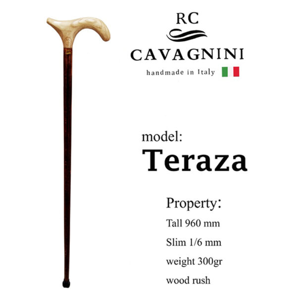 عصای دست ساز ترزا طرح کمپانی CAVAGNINI ایتالیا کرم