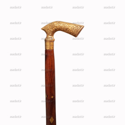عصا دست ساز عتیقه هندی
