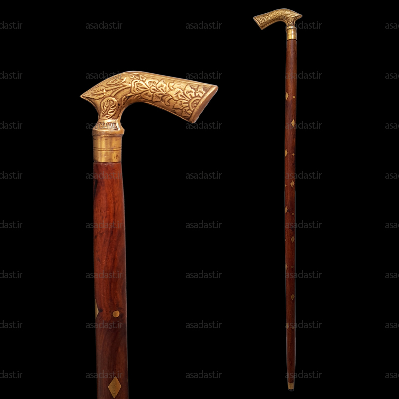 عصا دست ساز عتیقه هندی آرتیسان