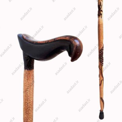 عصا چوبی دست ساز مدل گارلین